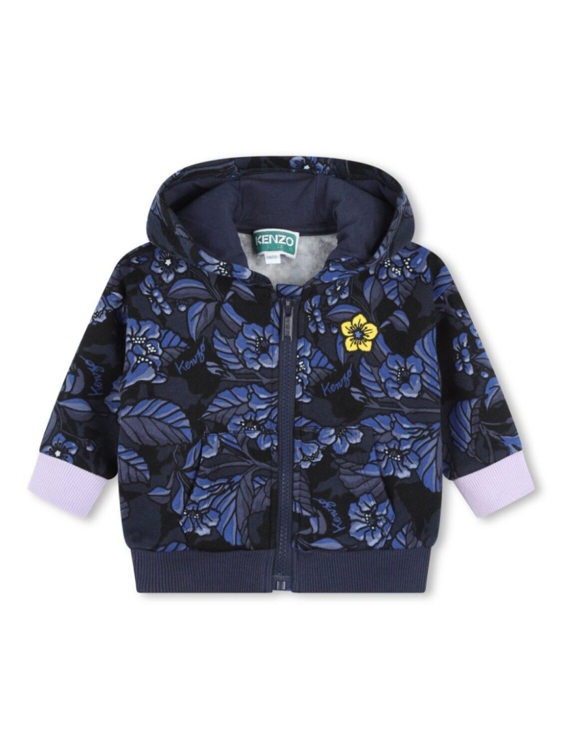 Kenzo Kids худи на молнии с цветочным принтом, синий
Kenzo Kids худи на молнии с цветочным принтом, синий