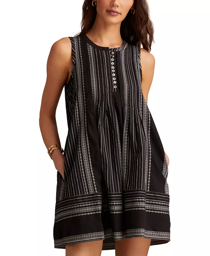 Женское мини-платье из хлопка с защипами и застежкой на пуговицах Lucky Brand, черный
Женское мини-платье из хлопка с защипами и застежкой на пуговицах Lucky Brand, черный