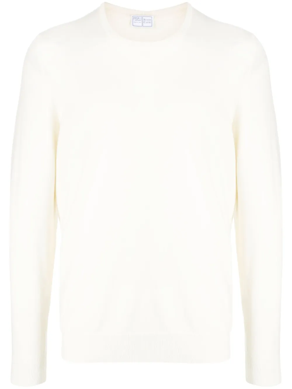 Кашемировый джемпер с круглым вырезом Fedeli, нейтральный
Кашемировый джемпер с круглым вырезом Fedeli, нейтральный