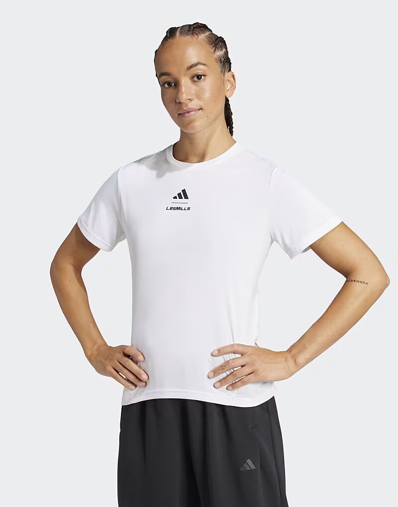 Майка performance Les Mills с графическим принтом белого цвета Adidas Performance
Майка performance Les Mills с графическим принтом белого цвета Adidas Performance
