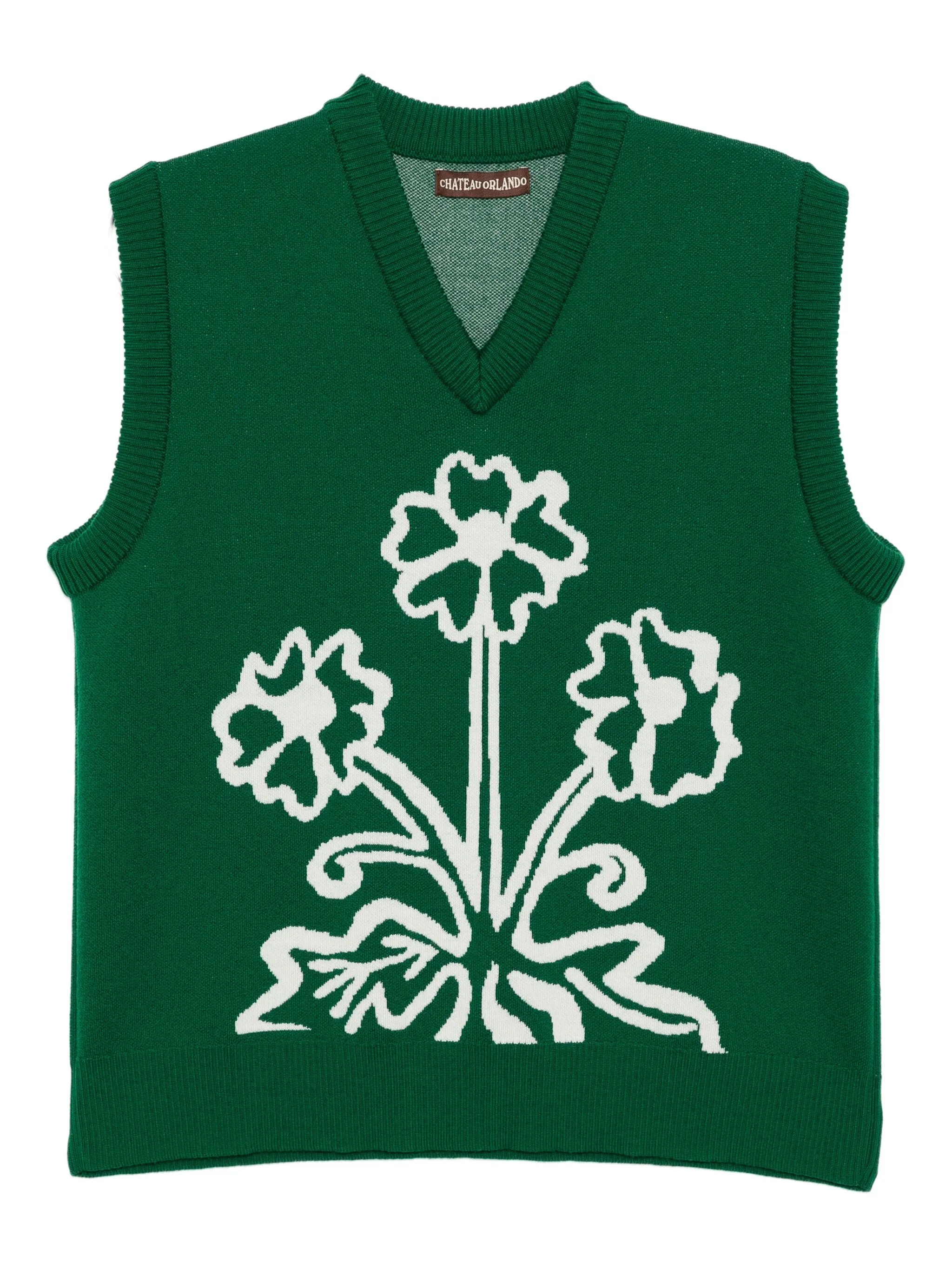 Топ с цветочным принтом Chateau Orlando, зеленый
Топ с цветочным принтом Chateau Orlando, зеленый