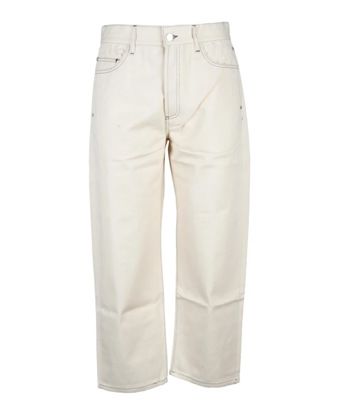 Хлопковые джинсы Sunnei, бежевый
Хлопковые джинсы Sunnei, бежевый