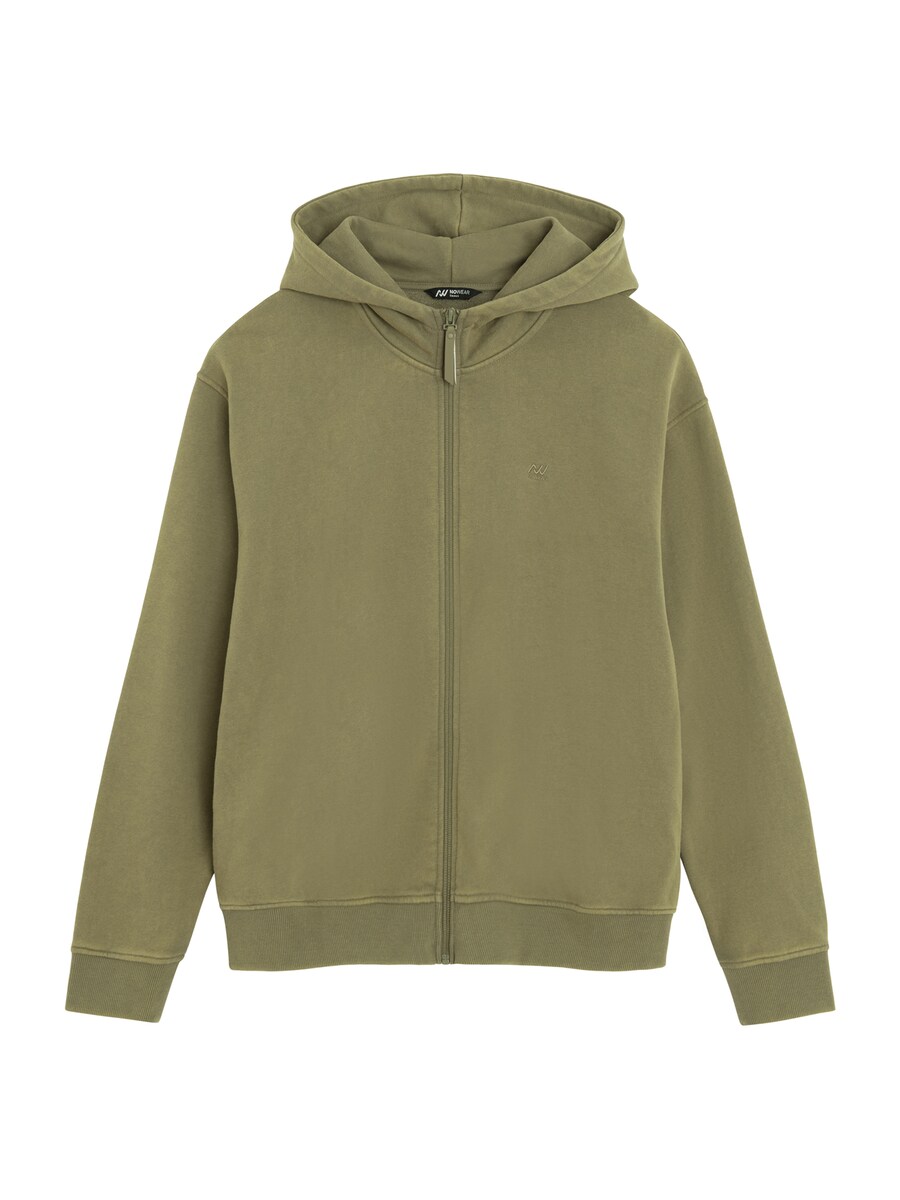 Толстовка с капюшоном на молнии NoWear, хаки
Толстовка с капюшоном на молнии NoWear, хаки
