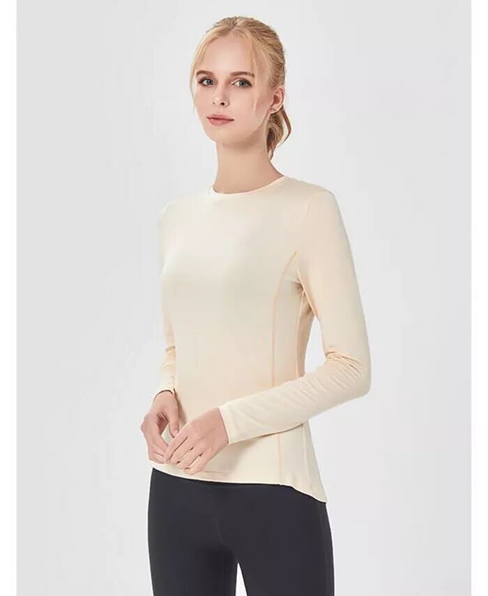 Женский топ с длинными рукавами Miracle Mile для женщин Rebody Active, бежевый
Женский топ с длинными рукавами Miracle Mile для женщин Rebody Active, бежевый