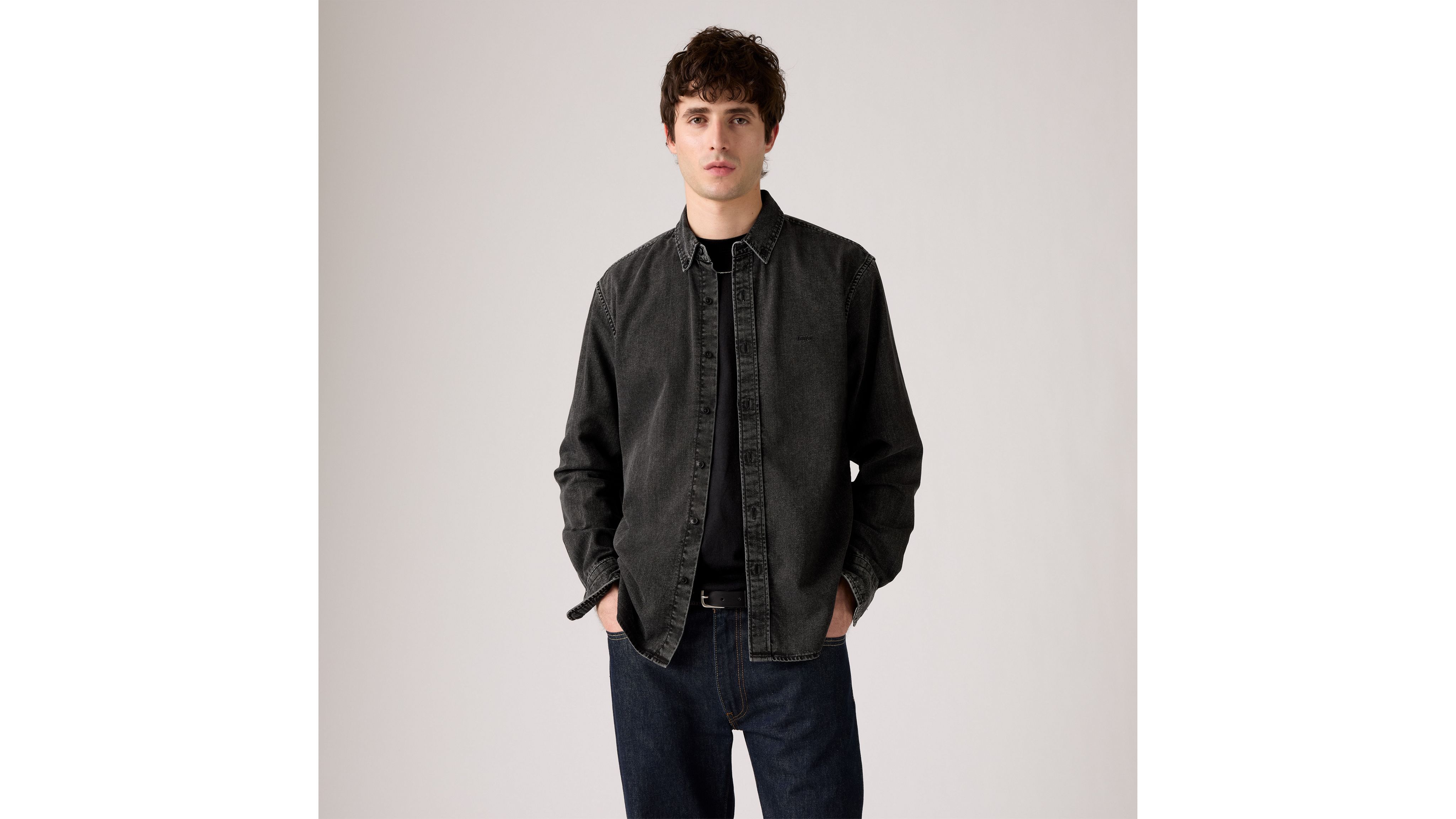 Аутентичная рубашка на пуговицах Levi's, Gizmo Washed Black - Black
Аутентичная рубашка на пуговицах Levi's, Gizmo Washed Black - Black