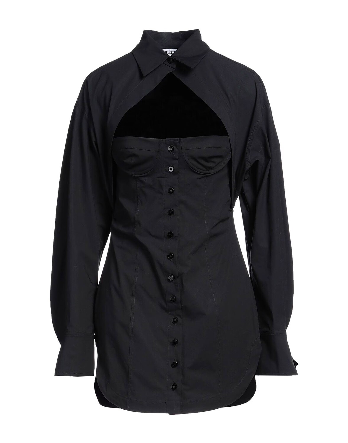 Платье The Attico, черный 
Платье The Attico, черный