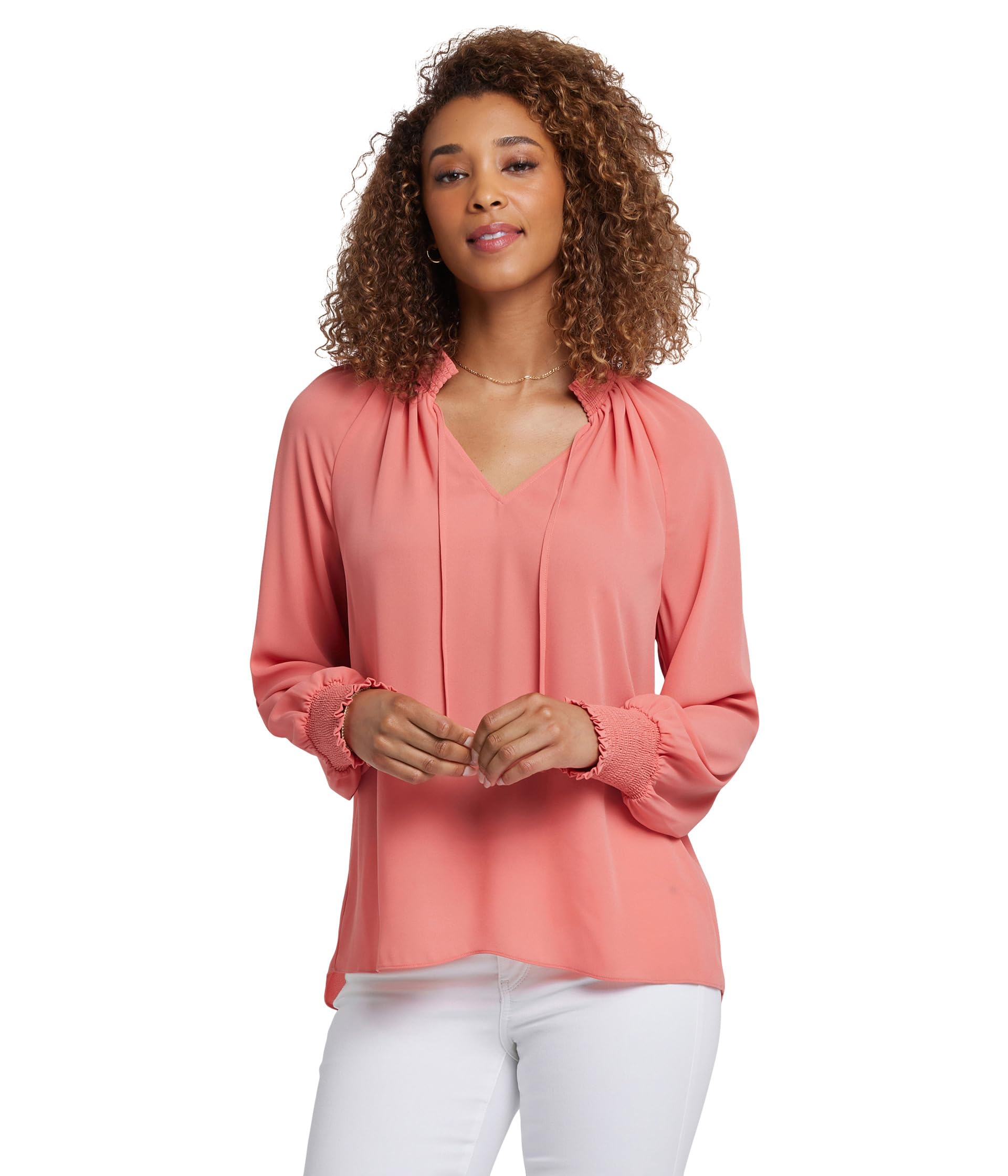 Блуза NYDJ Gemma Blouse, Coral Haze
Блуза NYDJ Gemma Blouse, Coral Haze