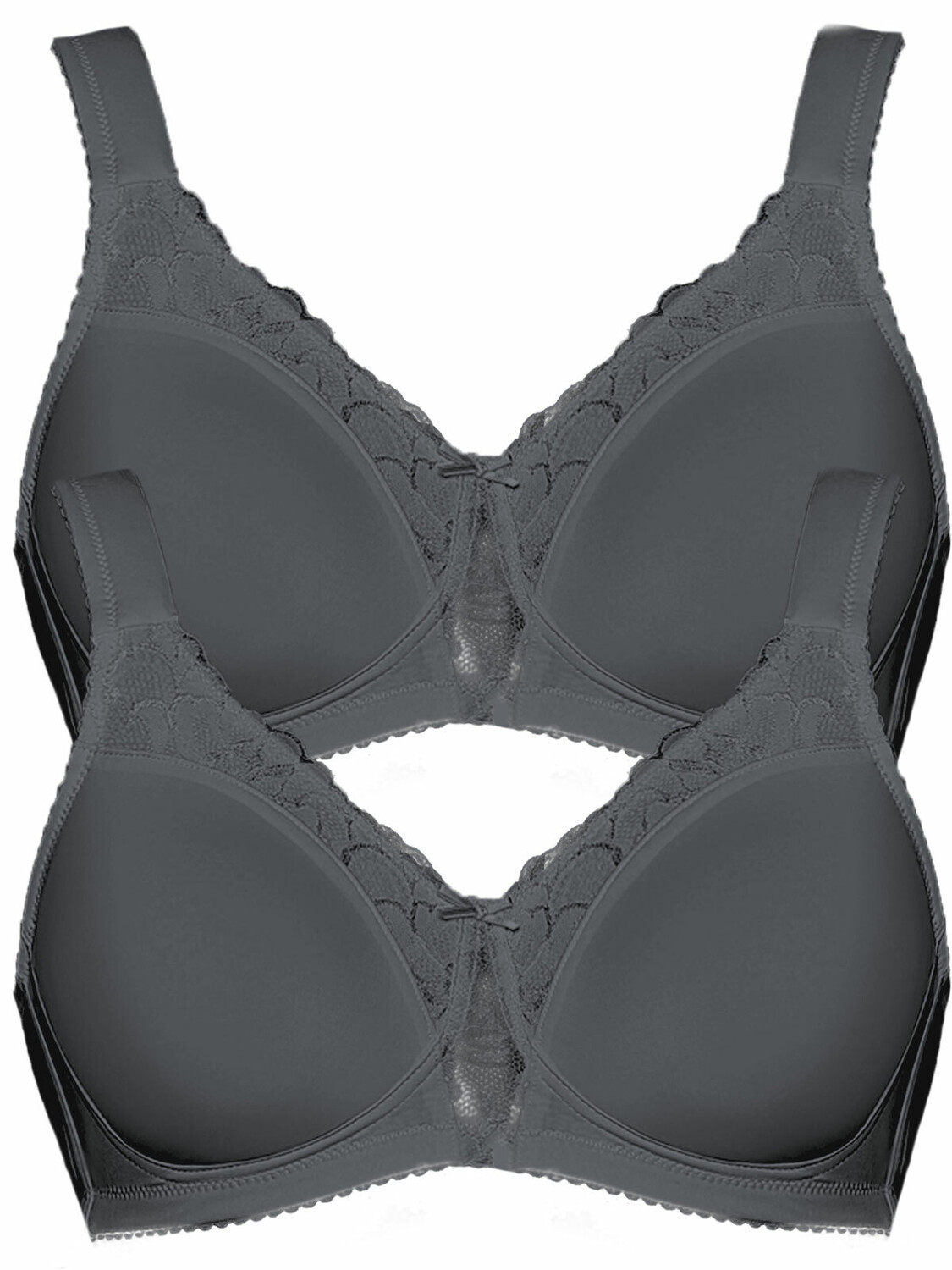 Бюстгальтер без косточек Viania 2er Pack Soft BH Helga, цвет graphite graphite
Бюстгальтер без косточек Viania 2er Pack Soft BH Helga, цвет graphite graphite