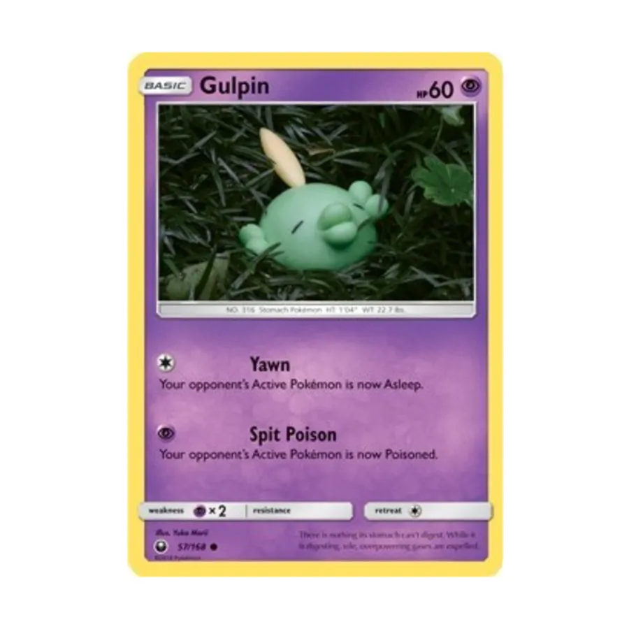 CCG Гульпин (К) #57, Pokemon - SM - Celestial Storm - Singles
CCG Гульпин (К) #57, Pokemon - SM - Celestial Storm - Singles