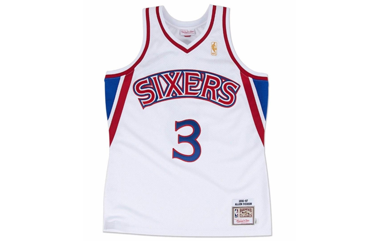 Mitchell Ness Баскетбольная майка Mitchell & Ness мужская белая
Mitchell Ness Баскетбольная майка Mitchell & Ness мужская белая