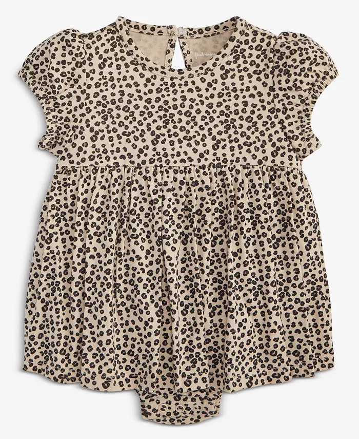 Детский комбинезон с юбочкой в леопардовом принте для девочек First Impressions, загар/бежевый
Детский комбинезон с юбочкой в леопардовом принте для девочек First Impressions, загар/бежевый