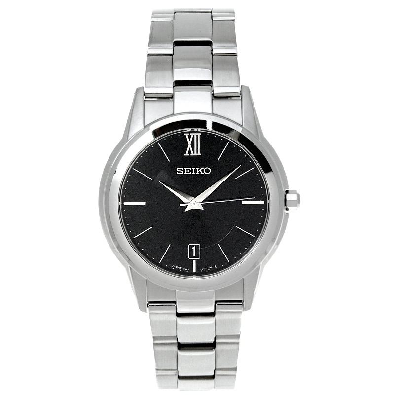 SEIKO Часы мужские Quartz Pair с кварцевым механизмом, стальной браслет, 40 мм, черный циферблат
SEIKO Часы мужские Quartz Pair с кварцевым механизмом, стальной браслет, 40 мм, черный циферблат