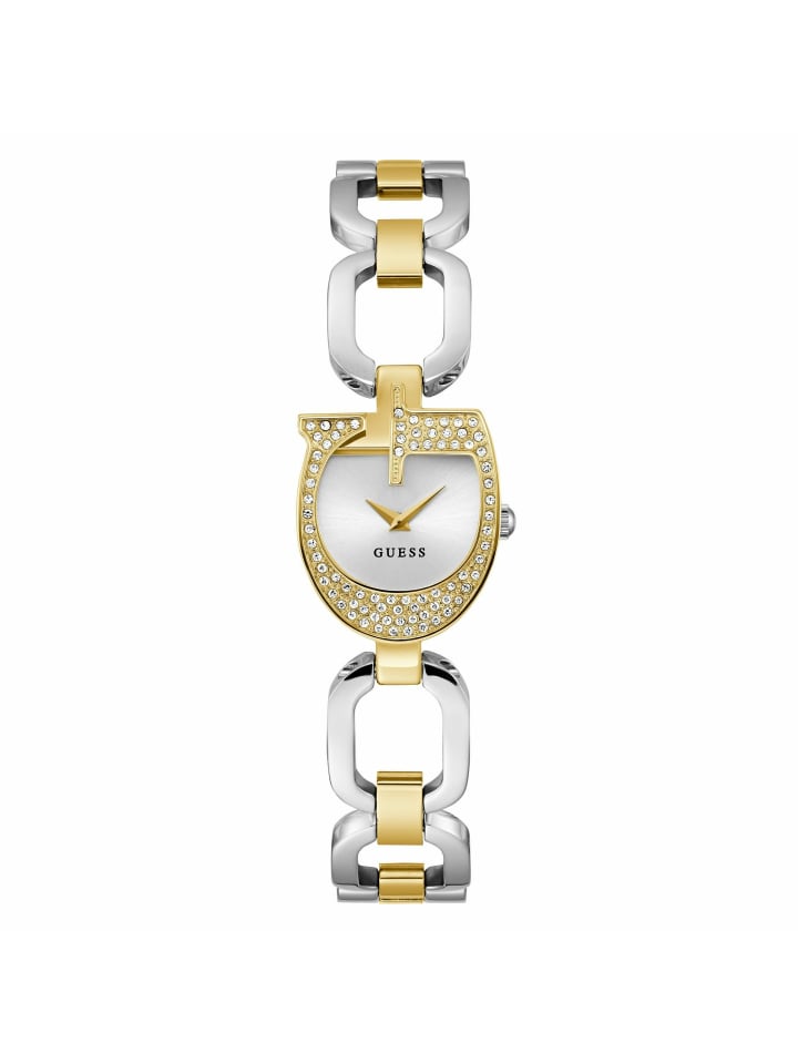 Guess Аналоговые женские часы серебристого цвета
Guess Аналоговые женские часы серебристого цвета