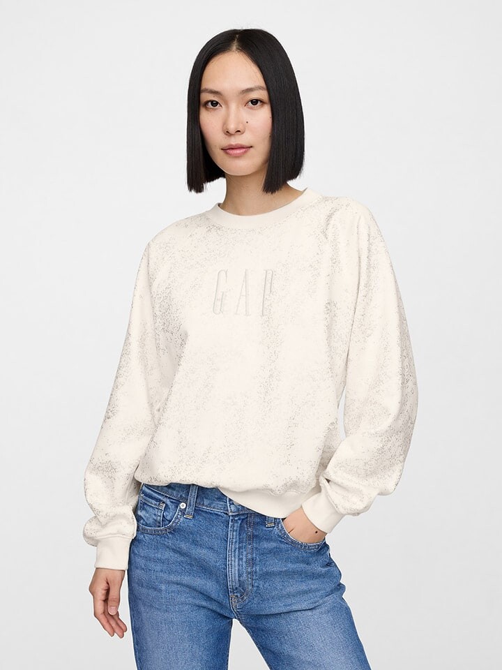 Пуловер GAP Sweatshirt, кремовый
Пуловер GAP Sweatshirt, кремовый