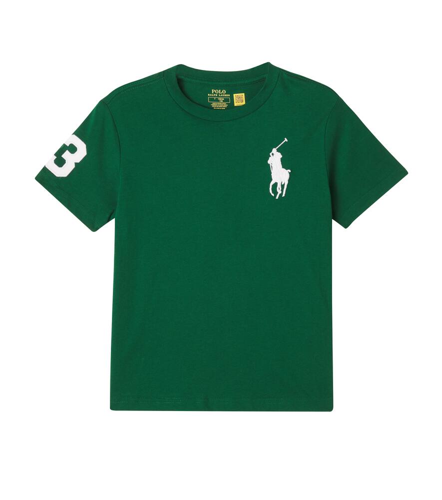 Футболка из хлопкового джерси с вышитым логотипом Polo Ralph Lauren Kids, New Forest/C1730
Футболка из хлопкового джерси с вышитым логотипом Polo Ralph Lauren Kids, New Forest/C1730