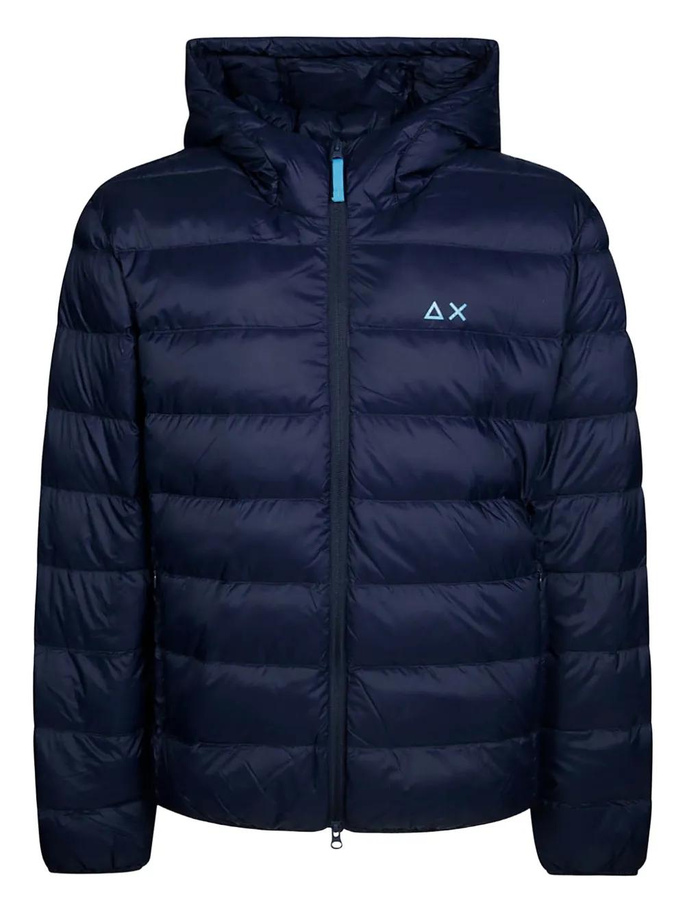 Пуховик с капюшоном Sun68, синий
Пуховик с капюшоном Sun68, синий