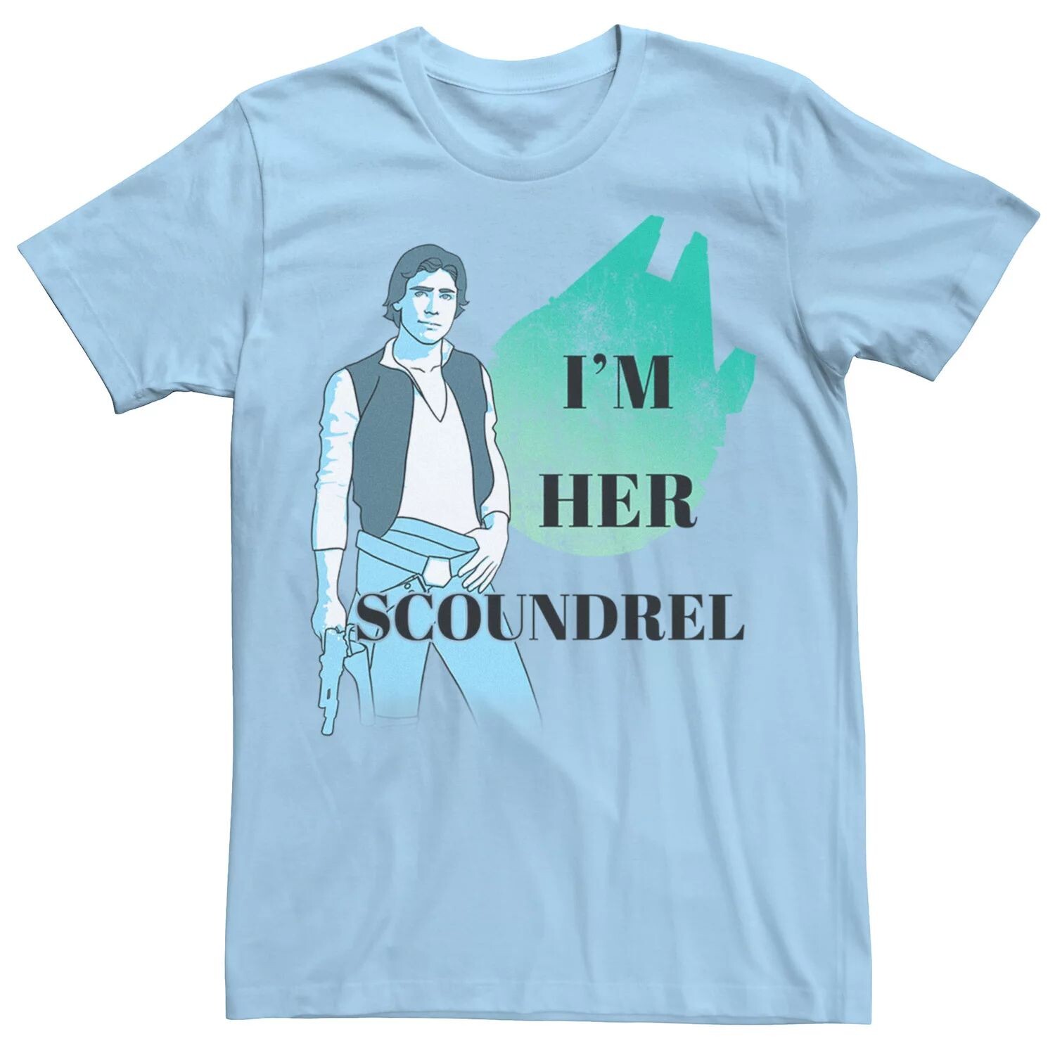 Мужская акварельная футболка с изображением Хана Соло «Звездные войны» «Я ее негодяй» Star Wars
Мужская акварельная футболка с изображением Хана Соло «Звездные войны» «Я ее негодяй» Star Wars