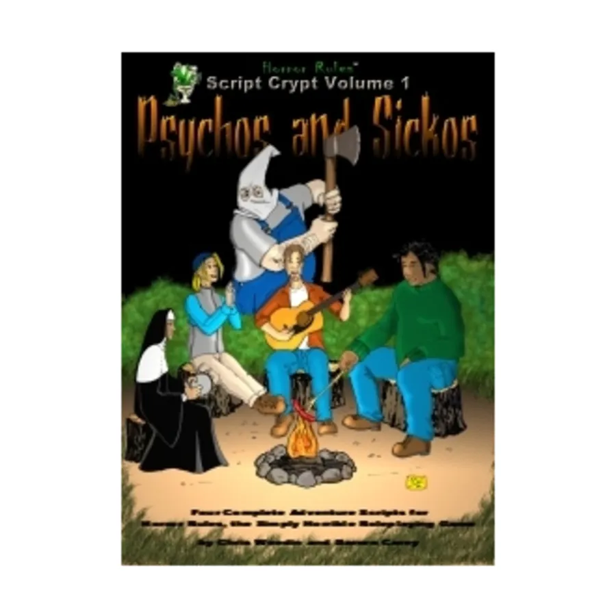 Script Crypt Volume #1 - Psychos and Sickos, Horror Rules, мягкая обложка
Script Crypt Volume #1 - Psychos and Sickos, Horror Rules, мягкая обложка