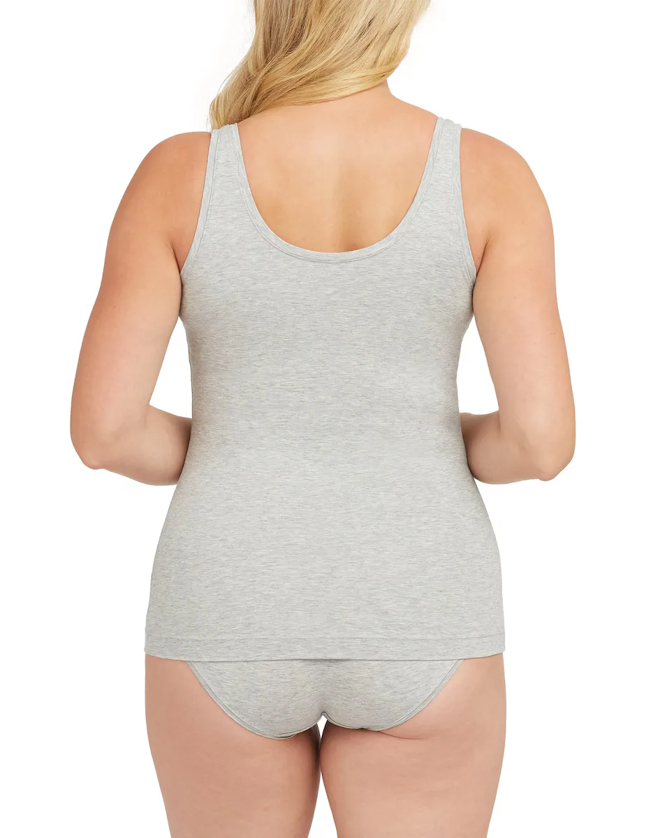 Хлопковая женская футболка для похудения Shaper Spanx, серый
Хлопковая женская футболка для похудения Shaper Spanx, серый