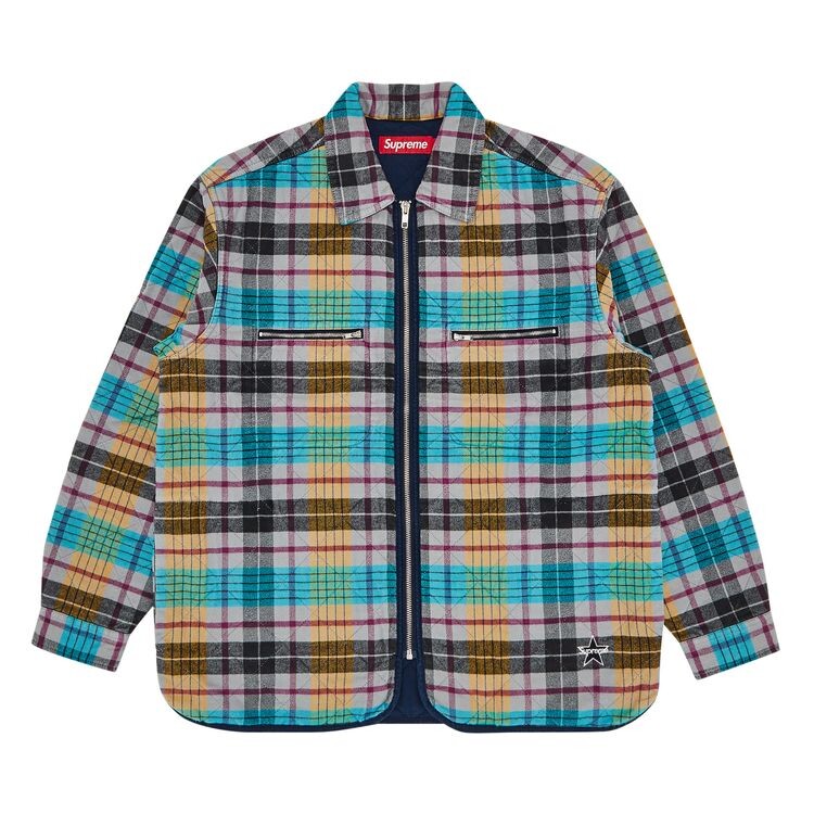 Рубашка Supreme Quilted Flannel Zip Up Shirt Yellow, желтый
Рубашка Supreme Quilted Flannel Zip Up Shirt Yellow, желтый