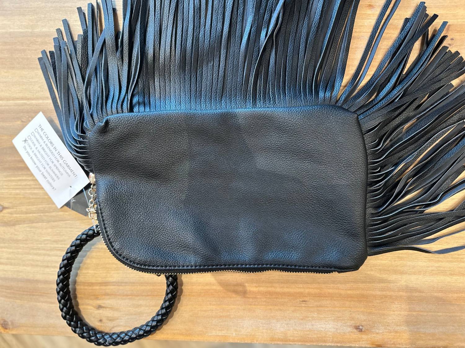 Веганская кожаная кошель-клатч черный QUEENS DESIGNS
Веганская кожаная кошель-клатч черный QUEENS DESIGNS