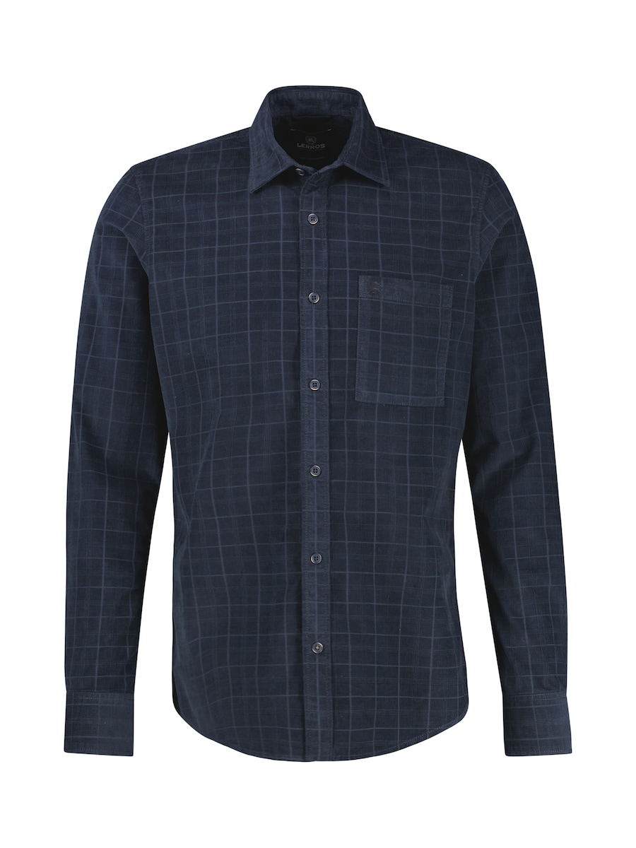 Рубашка на пуговицах классического кроя LERROS, темно-синий/светло-синий
Рубашка на пуговицах классического кроя LERROS, темно-синий/светло-синий