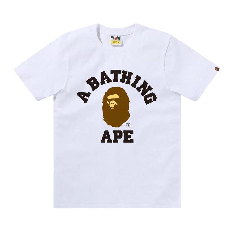 Футболка BAPE College Tee, White
Футболка BAPE College Tee, White