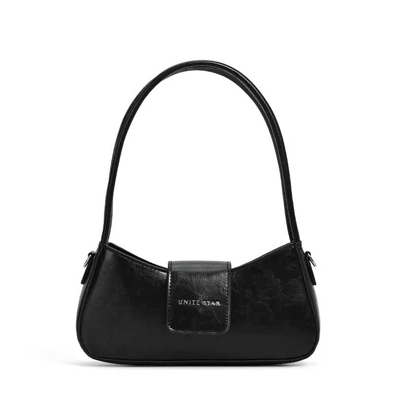 Сумка-багет из искусственной кожи Pu, портативная сумка через плечо, среднего размера женская черная UNITE STAR
Сумка-багет из искусственной кожи Pu, портативная сумка через плечо, среднего размера женская черная UNITE STAR