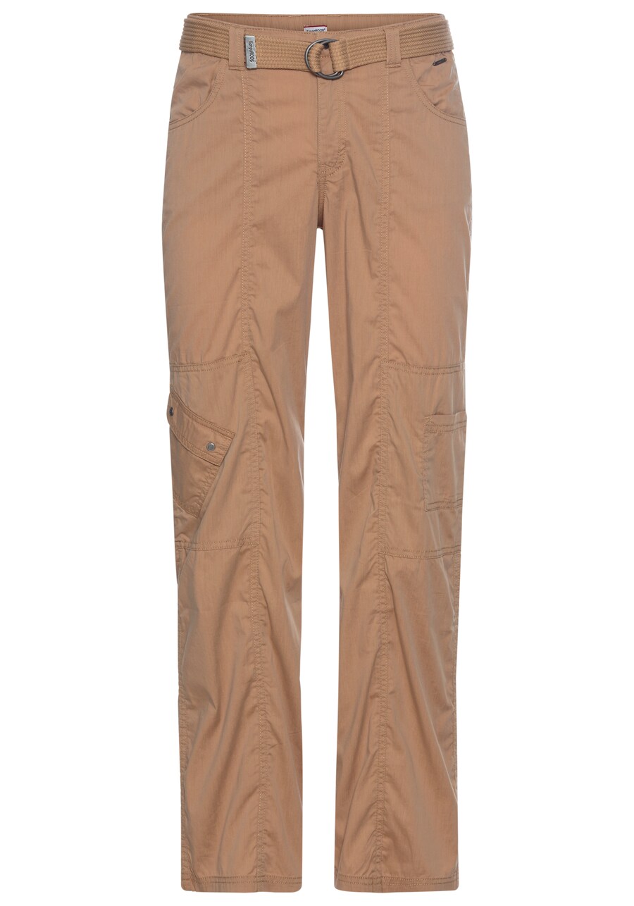 Тканевые брюки KangaROOS Regular Pants, светло-коричневый 
Тканевые брюки KangaROOS Regular Pants, светло-коричневый