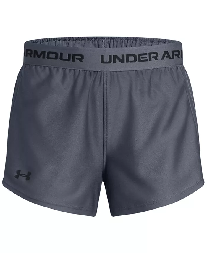 Шорты G Tech Play Up для девочек постарше Under Armour, серебряный
Шорты G Tech Play Up для девочек постарше Under Armour, серебряный