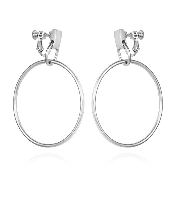 Серьги-Кольца Clip-On Vince Camuto, silver-tone
Серьги-Кольца Clip-On Vince Camuto, silver-tone