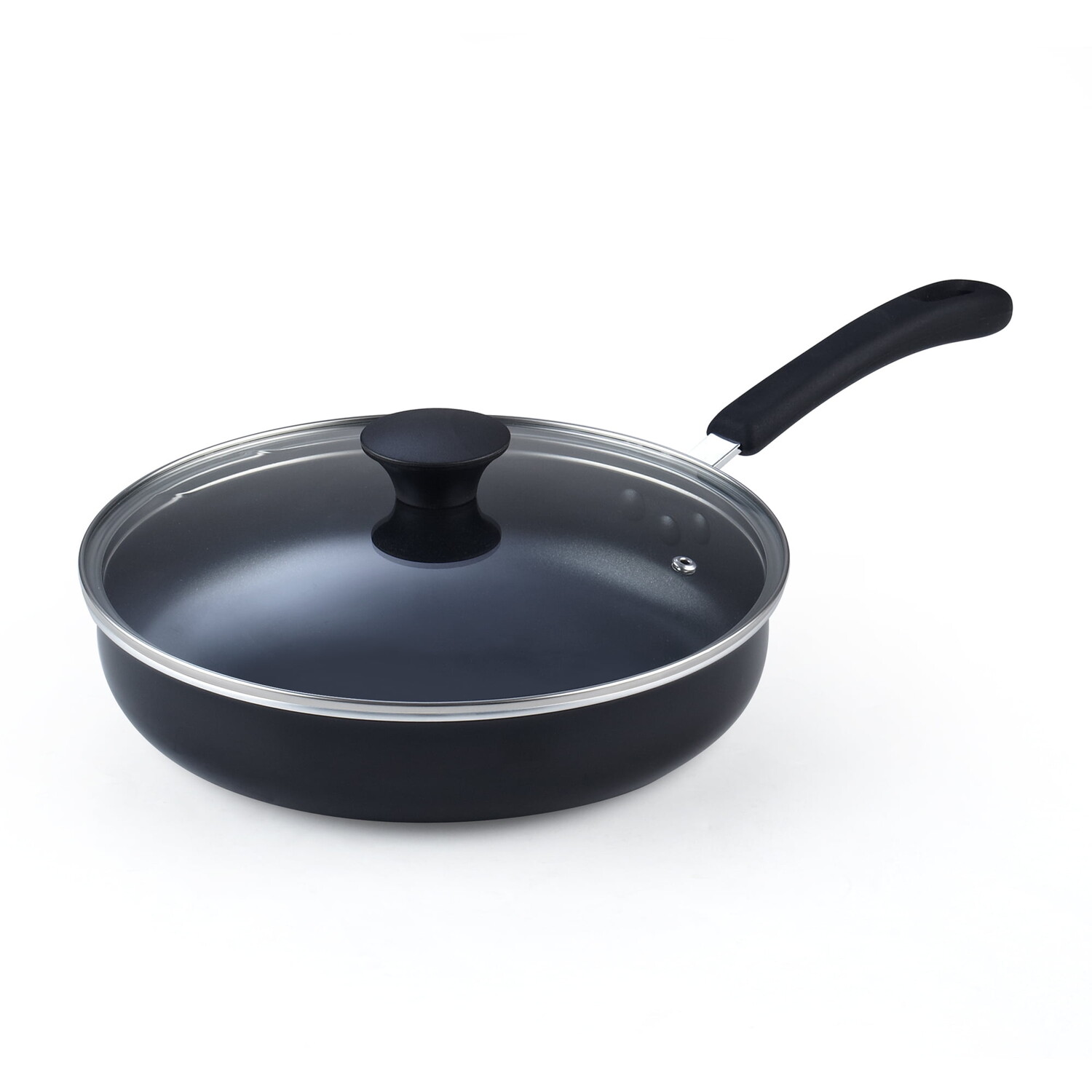 Глубокая сковорода для соте с антипригарным покрытием с крышкой Cook N Home 3,5 л, черный
Глубокая сковорода для соте с антипригарным покрытием с крышкой Cook N Home 3,5 л, черный