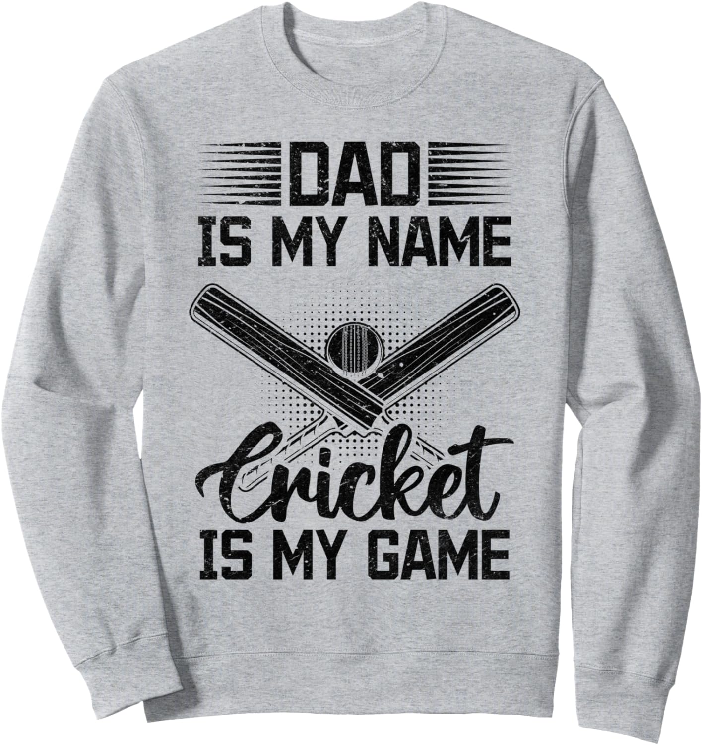 Меня зовут папа, а крикет - моя игра. Толстовка «Папа-крикетист» Cricketing Daddy Cricket Player, серый
Меня зовут папа, а крикет - моя игра. Толстовка «Папа-крикетист» Cricketing Daddy Cricket Player, серый