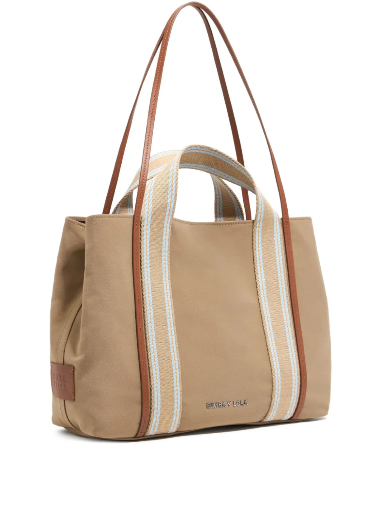 Большая сумка-тоут Bimba y Lola в стиле чихуахуа, нейтральный 
Большая сумка-тоут Bimba y Lola в стиле чихуахуа, нейтральный