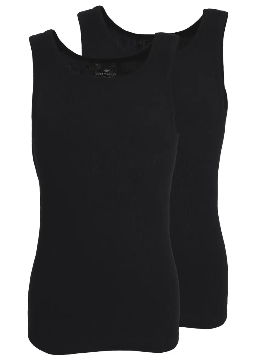 Майка TOM TAILOR "Montana" (упаковка, 2 шт.), базового кроя, черный
Майка TOM TAILOR "Montana" (упаковка, 2 шт.), базового кроя, черный