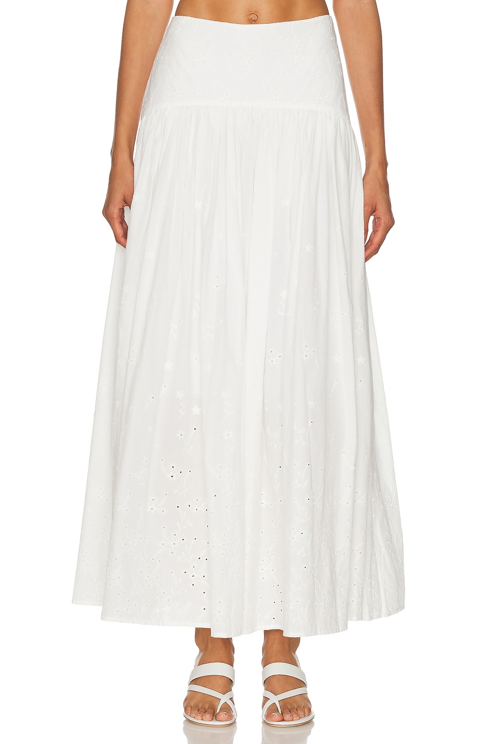 Юбка Procida Staud, White Eyelet
Юбка Procida Staud, White Eyelet