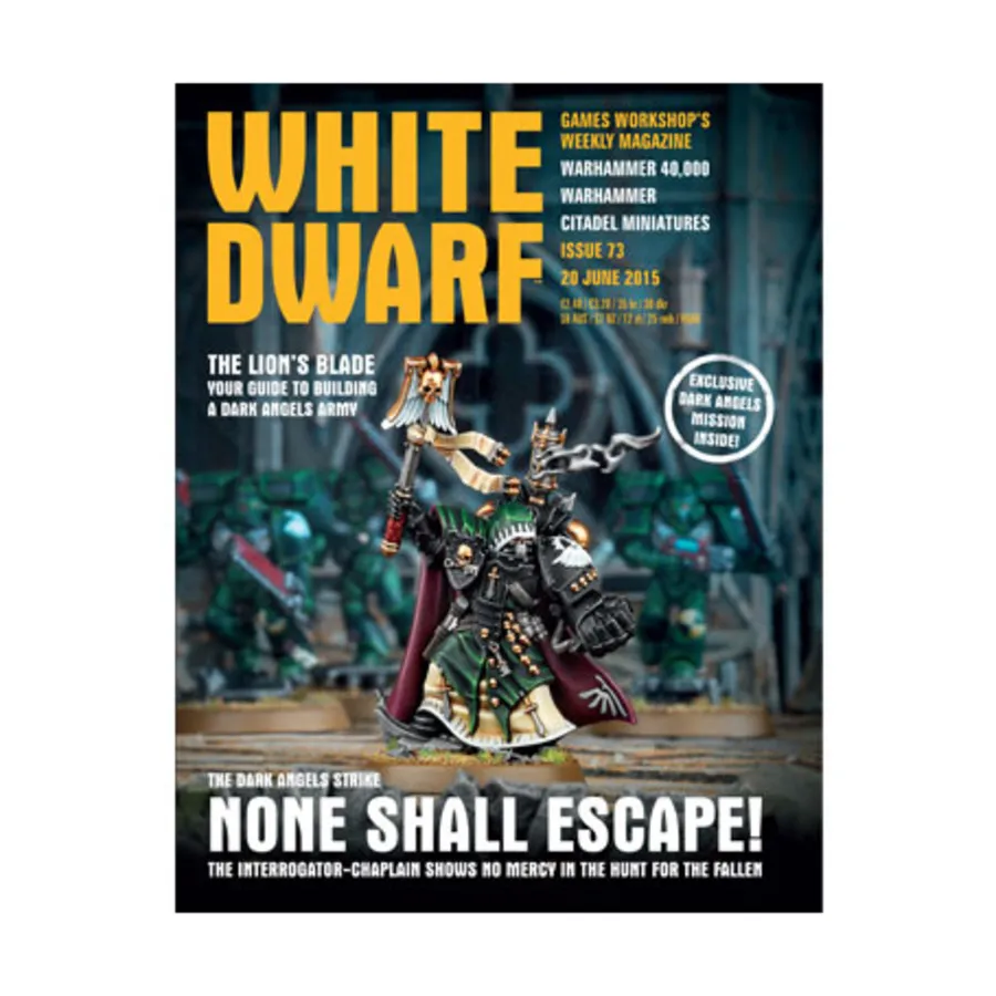 #73 «Никто не убежит!», White Dwarf Weekly - 2015 (#49-#100)
#73 «Никто не убежит!», White Dwarf Weekly - 2015 (#49-#100)