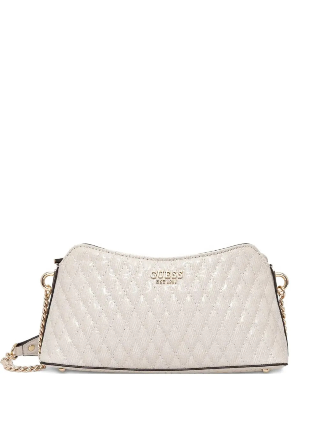 GUESS USA стеганая сумка через плечо, нейтральный
GUESS USA стеганая сумка через плечо, нейтральный