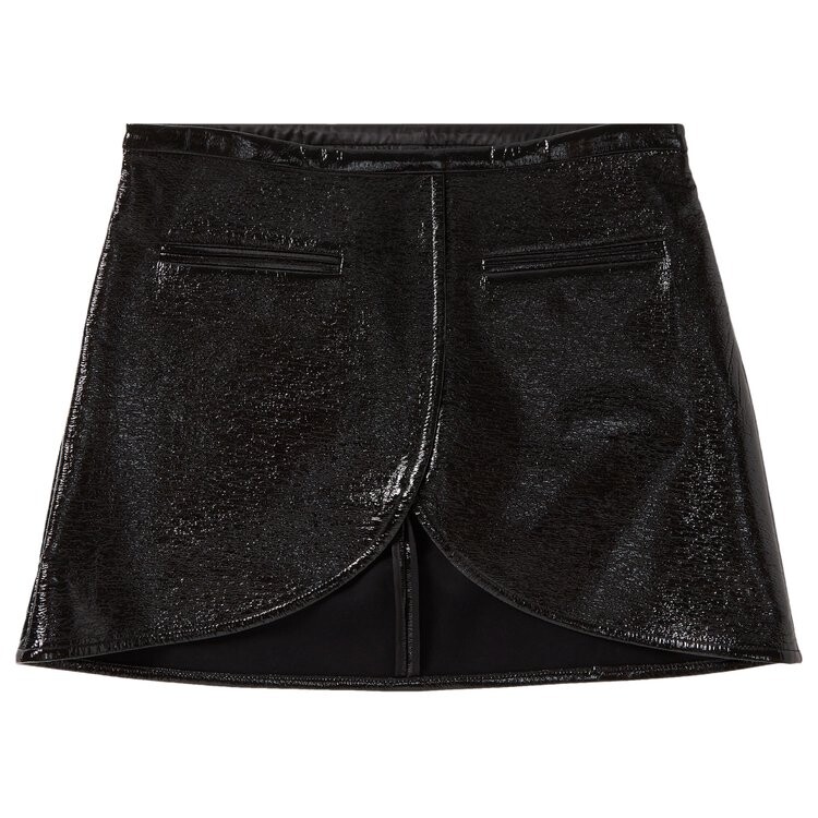 Юбка Courrèges Ellipse Vinyl Mini Skirt, черный
Юбка Courrèges Ellipse Vinyl Mini Skirt, черный
