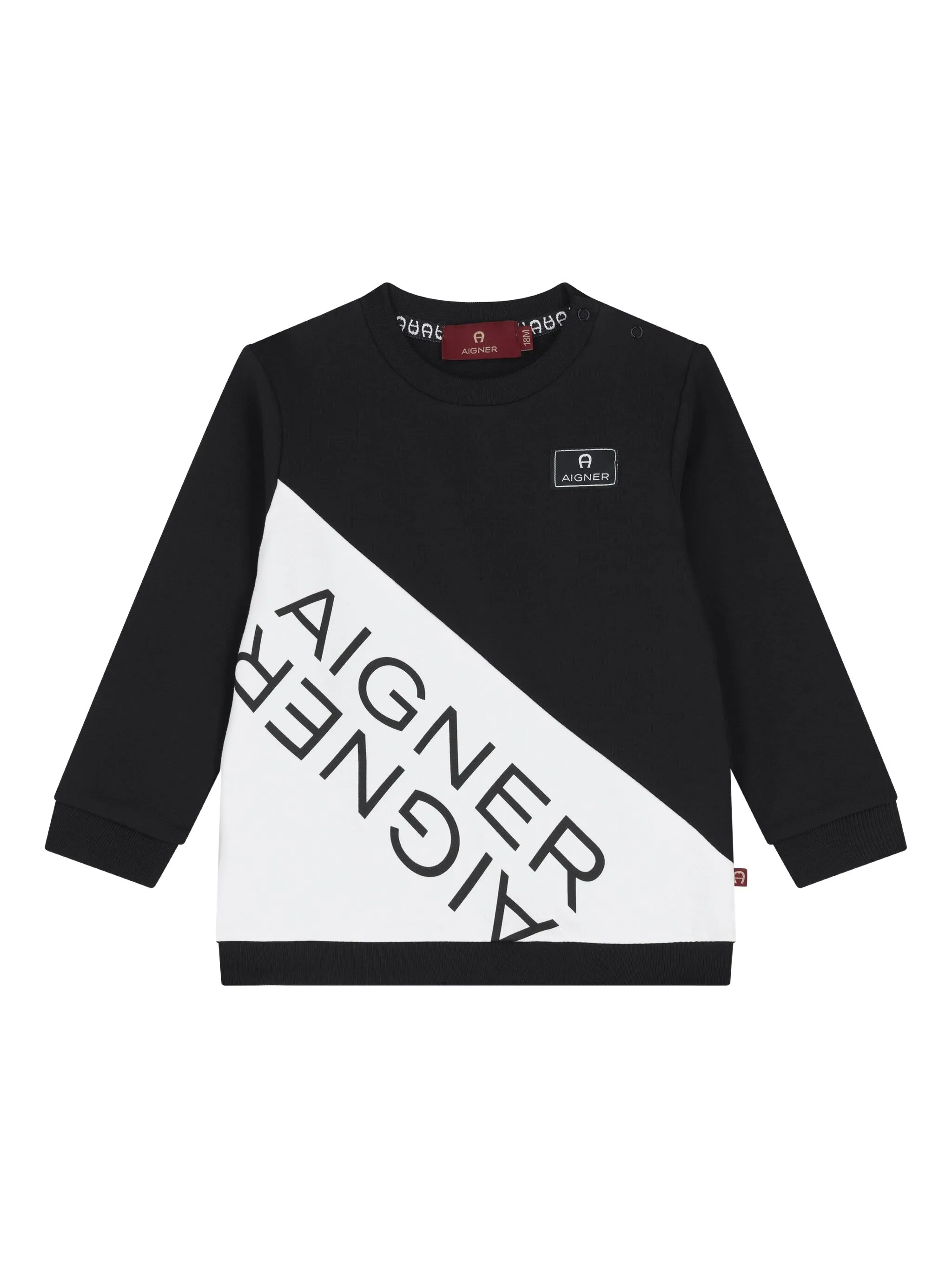 Толстовка с логотипом Aigner Kids, черный
Толстовка с логотипом Aigner Kids, черный