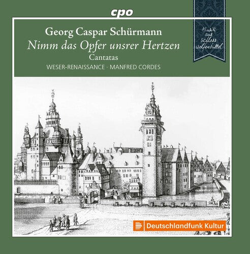 CD диск Schurmann / Weser-Renaissance Bremen / Cordes: Cantatas 
CD диск Schurmann / Weser-Renaissance Bremen / Cordes: Cantatas
