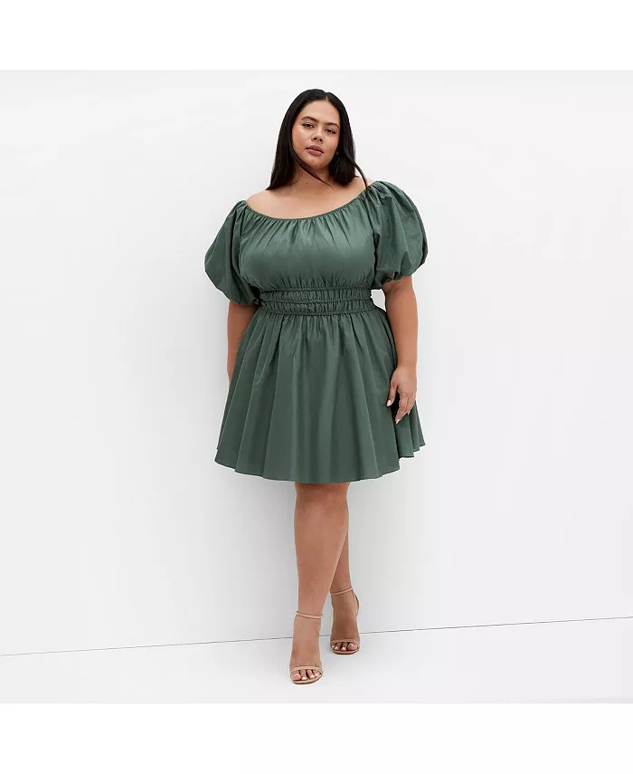 Женское платье Лилиан CITY CHIC, зеленый
Женское платье Лилиан CITY CHIC, зеленый