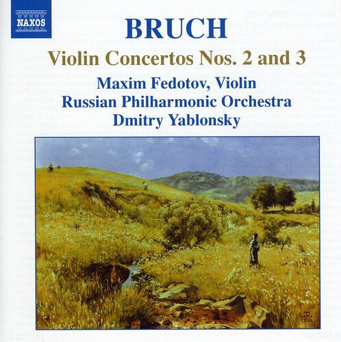 CD диск Bruch / Fedotov / Russian Po / Yablonsky: Violin Concertos Nos 2 & 3
CD диск Bruch / Fedotov / Russian Po / Yablonsky: Violin Concertos Nos 2 & 3