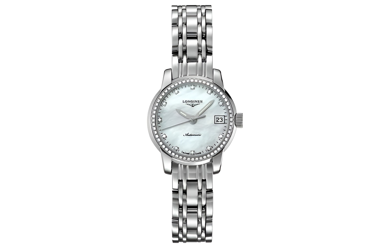 LONGINES Часы Women's Soimia Collection Watch, Mother-of-Pearl Color Watch Dial
LONGINES Часы Women's Soimia Collection Watch, Mother-of-Pearl Color Watch Dial