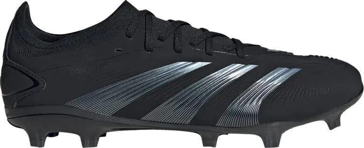 Кроссовки Predator 24 Pro Low FG 'Base Black Pack', черный
Кроссовки Predator 24 Pro Low FG 'Base Black Pack', черный