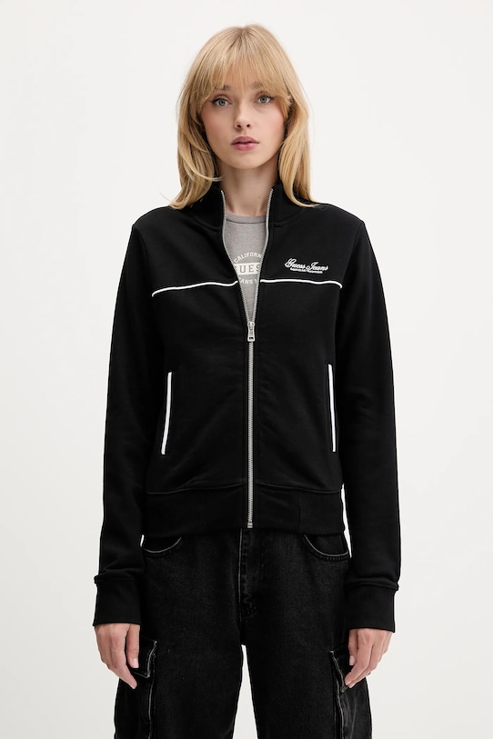 Хлопковая толстовка Guess Jeans, черный
Хлопковая толстовка Guess Jeans, черный