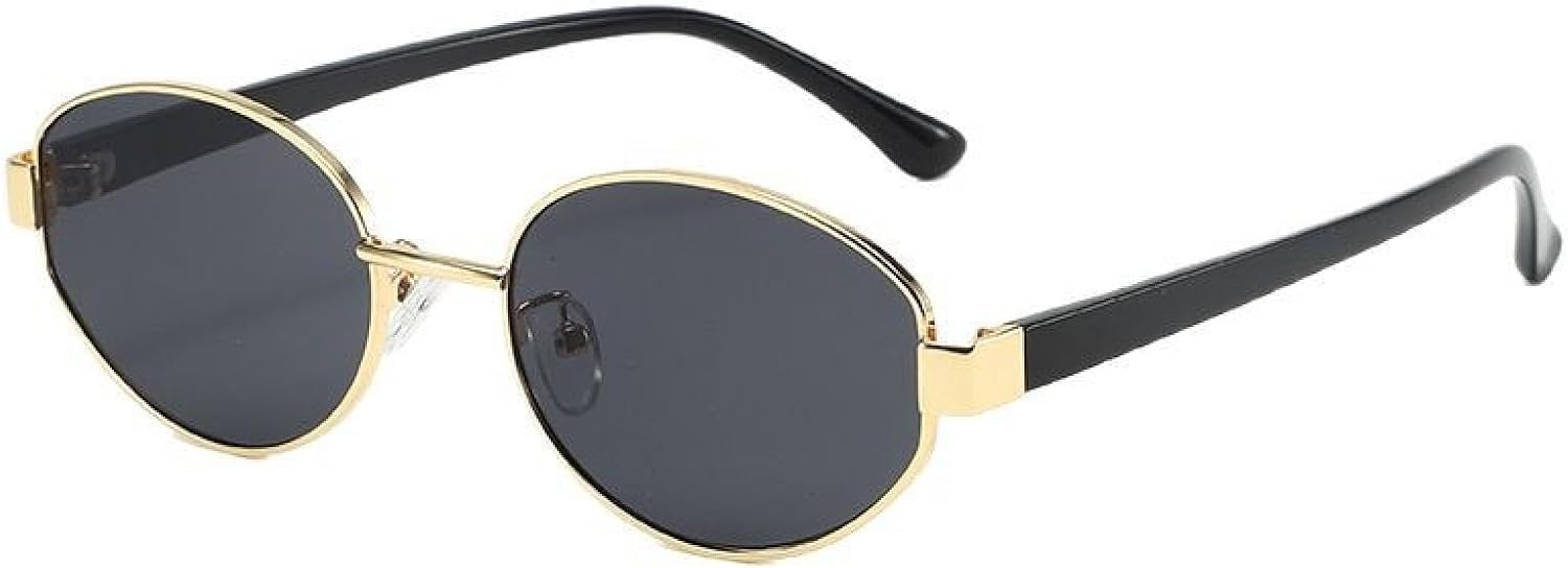 Модные овальные металлические солнцезащитные очки для женщин, винтажные ретро-очки для мужчин, спортивные солнцезащитные очки для женщин, зеркальные очки с защитой от УФ-излучения UV400 SZVVBKK, Gold Grey
Модные овальные металлические солнцезащитные очки для женщин, винтажные ретро-очки для мужчин, спортивные солнцезащитные очки для женщин, зеркальные очки с защитой от УФ-излучения UV400 SZVVBKK, Gold Grey