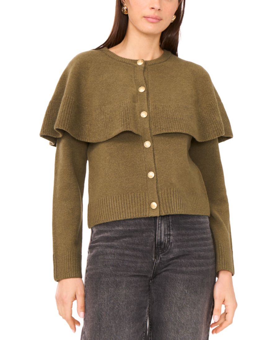 Женский кардиган-шаль Vince Camuto, Burnt Olive
Женский кардиган-шаль Vince Camuto, Burnt Olive