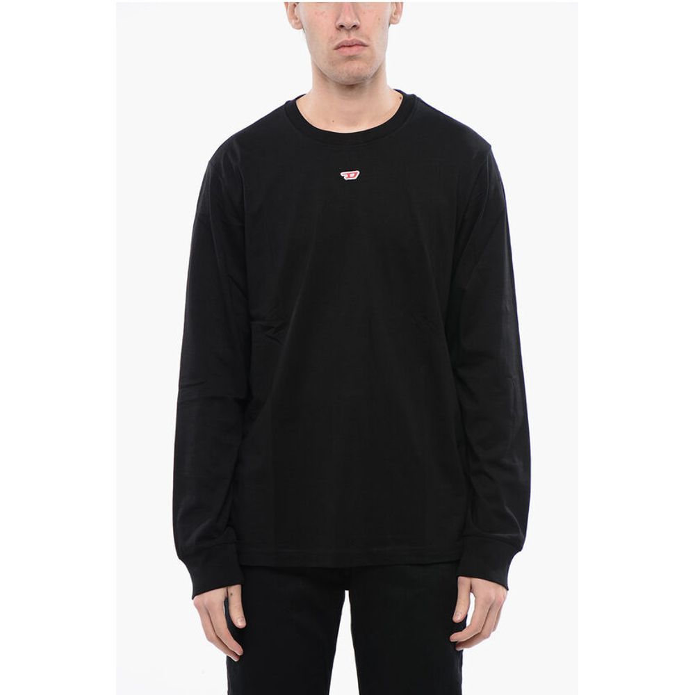 RED TAG Футболка с длинными рукавами из хлопка T-JUST-LS-D с круглым вырезом Diesel, Black
RED TAG Футболка с длинными рукавами из хлопка T-JUST-LS-D с круглым вырезом Diesel, Black