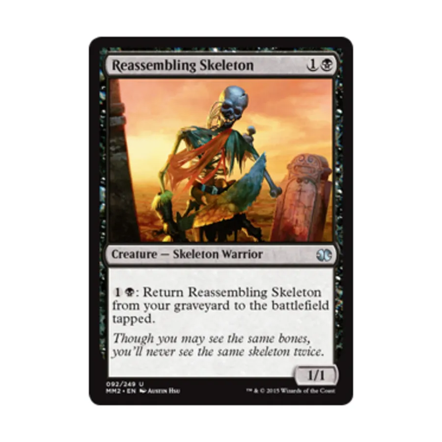 CCG Сборка скелета (U), MTG - Modern Masters 2015
CCG Сборка скелета (U), MTG - Modern Masters 2015